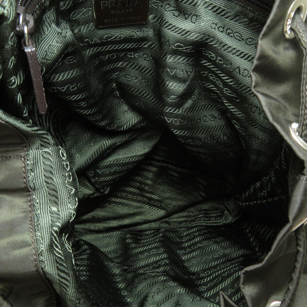 Prada Logo Backpack Rucksack Daypack - Picture 5 of 11